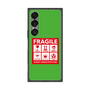 プレミアムスクエアケース with SnapMag［ FRAGILE Sticker - Green ］