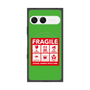プレミアムスクエアケース with SnapMag［ FRAGILE Sticker - Green ］