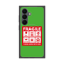 プレミアムスクエアケース with SnapMag［ FRAGILE Sticker - Green ］