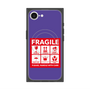 プレミアムスクエアケース with SnapMag［ FRAGILE Sticker - Purple ］