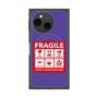 プレミアムスクエアケース with SnapMag［ FRAGILE Sticker - Purple ］