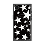 プレミアムスクエアケース with SnapMag［ Stars - Black ］