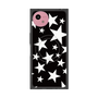 プレミアムスクエアケース with SnapMag［ Stars - Black ］