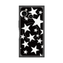 プレミアムスクエアケース with SnapMag［ Stars - Black ］