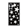 プレミアムスクエアケース with SnapMag［ Stars - Black ］