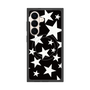 プレミアムスクエアケース with SnapMag［ Stars - Black ］