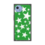 プレミアムスクエアケース with SnapMag［ Stars - Green ］