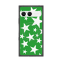 プレミアムスクエアケース with SnapMag［ Stars - Green ］