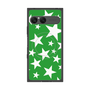 プレミアムスクエアケース with SnapMag［ Stars - Green ］