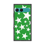 プレミアムスクエアケース with SnapMag［ Stars - Green ］