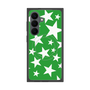 プレミアムスクエアケース with SnapMag［ Stars - Green ］