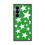 プレミアムスクエアケース with SnapMag［ Stars - Green ］