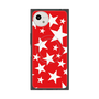 プレミアムスクエアケース with SnapMag［ Stars - Red ］