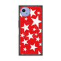 プレミアムスクエアケース with SnapMag［ Stars - Red ］