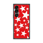 プレミアムスクエアケース with SnapMag［ Stars - Red ］