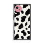 プレミアムスクエアケース with SnapMag［ Cow - White ］