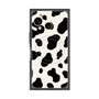 プレミアムスクエアケース with SnapMag［ Cow - White ］
