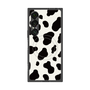 プレミアムスクエアケース with SnapMag［ Cow - White ］