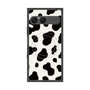 プレミアムスクエアケース with SnapMag［ Cow - White ］