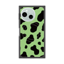 プレミアムスクエアケース with SnapMag［ Cow - Green ］