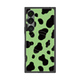 プレミアムスクエアケース with SnapMag［ Cow - Green ］