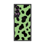 プレミアムスクエアケース with SnapMag［ Cow - Green ］
