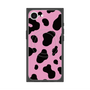 プレミアムスクエアケース with SnapMag［ Cow - Pink ］
