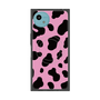 プレミアムスクエアケース with SnapMag［ Cow - Pink ］