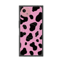 プレミアムスクエアケース with SnapMag［ Cow - Pink ］