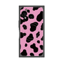 プレミアムスクエアケース with SnapMag［ Cow - Pink ］