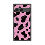 プレミアムスクエアケース with SnapMag［ Cow - Pink ］