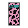 プレミアムスクエアケース with SnapMag［ Cow - Pink ］