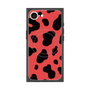 プレミアムスクエアケース with SnapMag［ Cow - Red ］