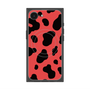 プレミアムスクエアケース with SnapMag［ Cow - Red ］