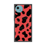 プレミアムスクエアケース with SnapMag［ Cow - Red ］