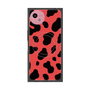 プレミアムスクエアケース with SnapMag［ Cow - Red ］