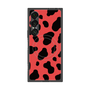 プレミアムスクエアケース with SnapMag［ Cow - Red ］