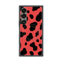 プレミアムスクエアケース with SnapMag［ Cow - Red ］