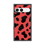 プレミアムスクエアケース with SnapMag［ Cow - Red ］
