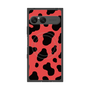 プレミアムスクエアケース with SnapMag［ Cow - Red ］