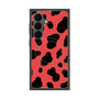 プレミアムスクエアケース with SnapMag［ Cow - Red ］
