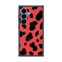 プレミアムスクエアケース with SnapMag［ Cow - Red ］