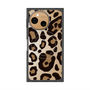 プレミアムスクエアケース with SnapMag［ Leopard - Yellow ］