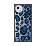 プレミアムスクエアケース with SnapMag［ Leopard - Blue ］