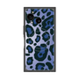 プレミアムスクエアケース with SnapMag［ Leopard - Blue ］