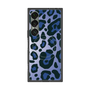 プレミアムスクエアケース with SnapMag［ Leopard - Blue ］