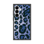 プレミアムスクエアケース with SnapMag［ Leopard - Blue ］