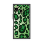 プレミアムスクエアケース with SnapMag［ Leopard - Green ］