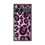 プレミアムスクエアケース with SnapMag［ Leopard - Pink ］
