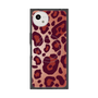 プレミアムスクエアケース with SnapMag［ Leopard - Red ］
